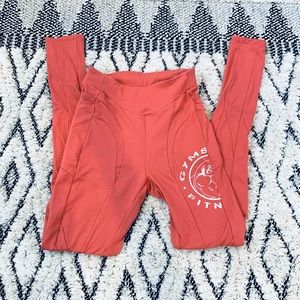 GYMSHARK Legacy Leggings in Moroccan Brick